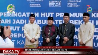72 TAHUN KABUPATEN BEKASI, HARUS BISA MEMBUAT WARGANYA NYAMAN