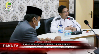 Rapat Kerja Komisi II DPRD Kab.Bekasi