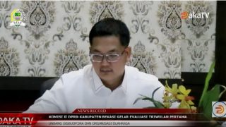 KOMISI II DPRD KABUPATEN BEKASI LANGSUNG GELAR RAPAT EVALUASI TRIWULAN PERTAMA