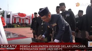 HARI JADI KABUPATEN BEKASI KE-73, MASIH BANYAK PEKERJAAN RUMAH