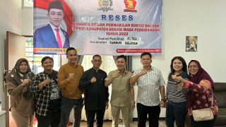 Ahmad Zamroni, Anggota Komisi IV DPRD Kabupaten Bekasi Gelar Reses